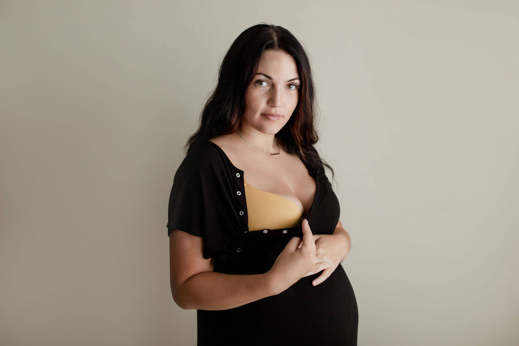 Black Labor ~ Delivery ~ Nursing Gown