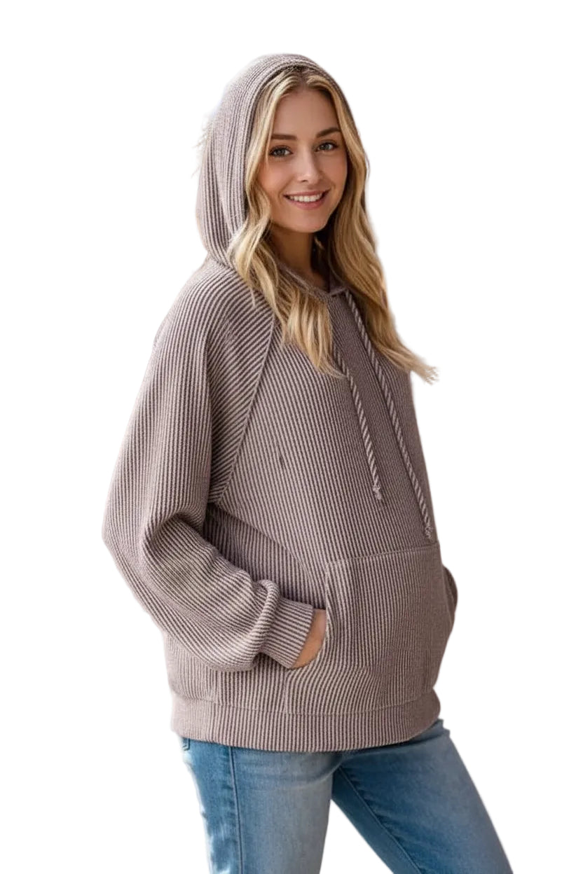 Coco Urban Ribbed Hoodie
