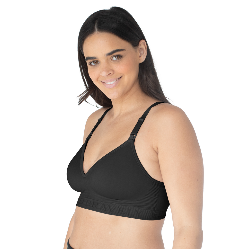 Black Busty Sublime® Contour Nursing & Maternity Bra  fixed padding
