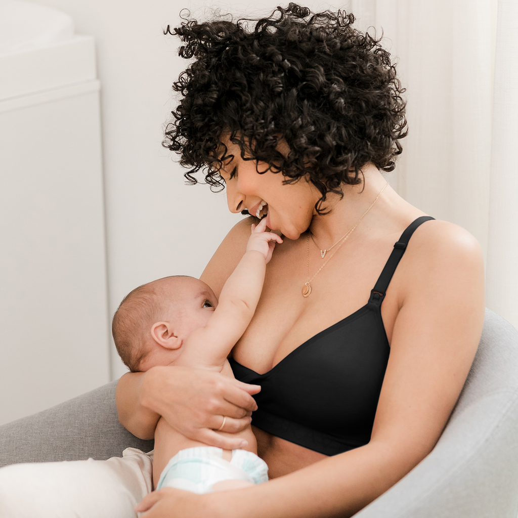 Black Busty Sublime® Contour Nursing & Maternity Bra  fixed padding