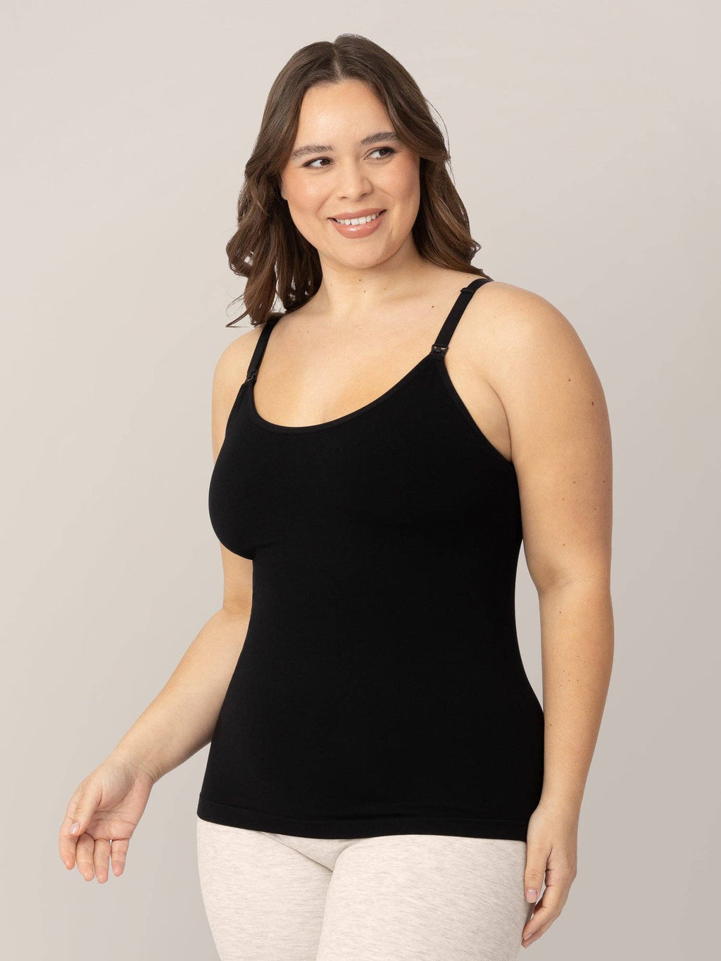 Black Sublime® Bamboo Maternity & Nursing Camisole