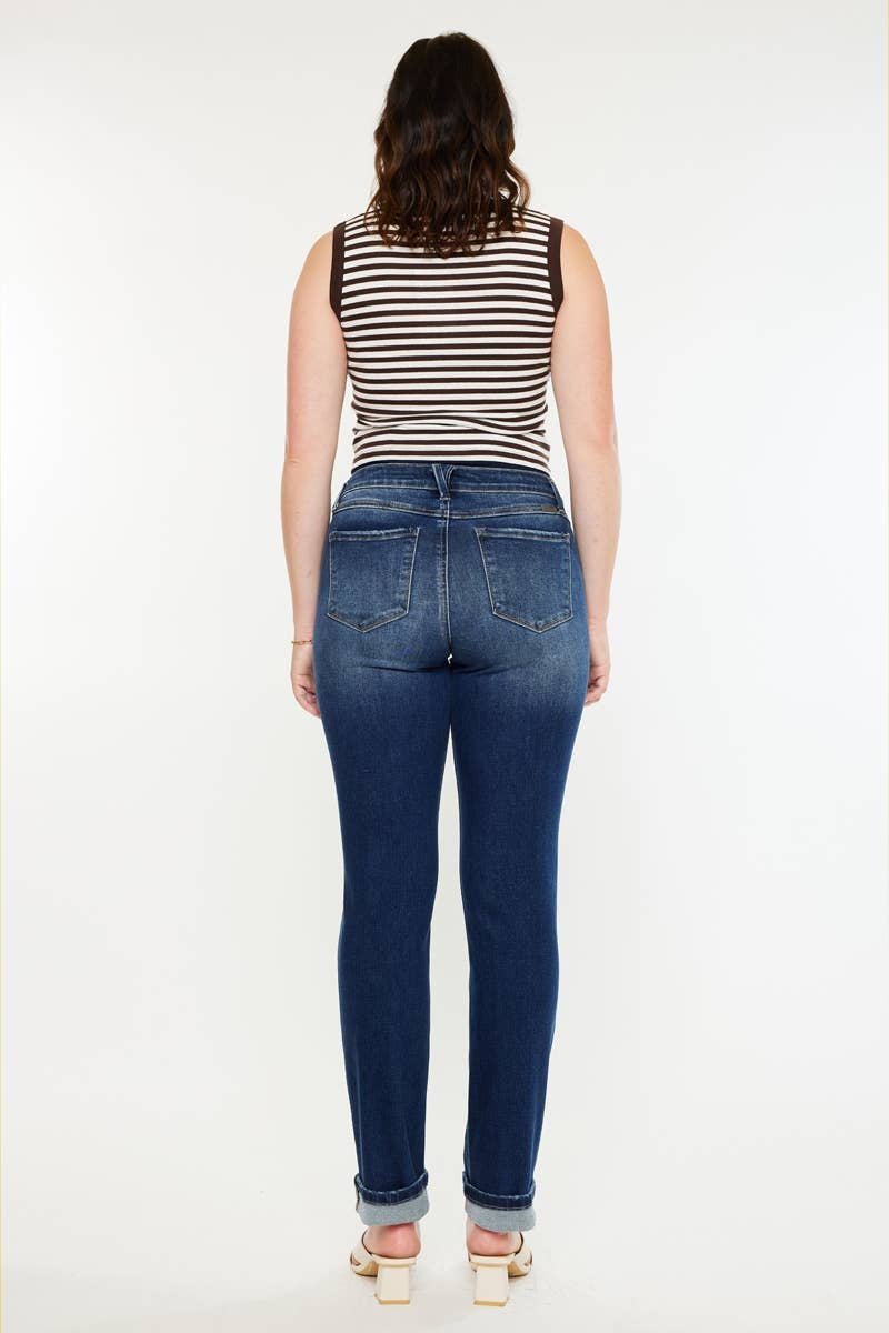 Kan Can Straight Leg Dark Wash Denim