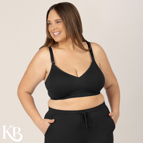 Black Busty Sublime® Contour Nursing & Maternity Bra  fixed padding