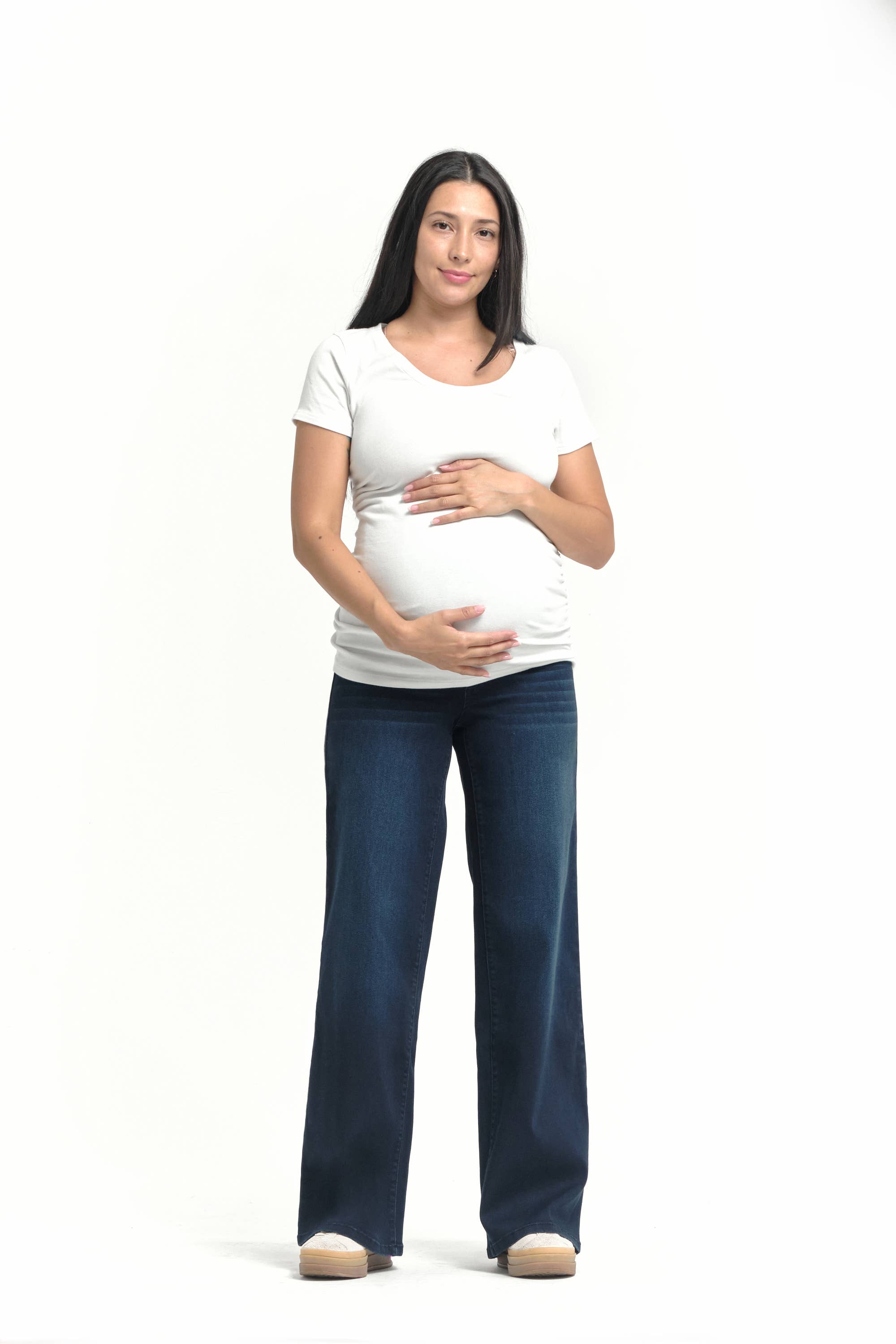 1822 DENIM  32" Better Butter Wide Leg Jean in Yanique