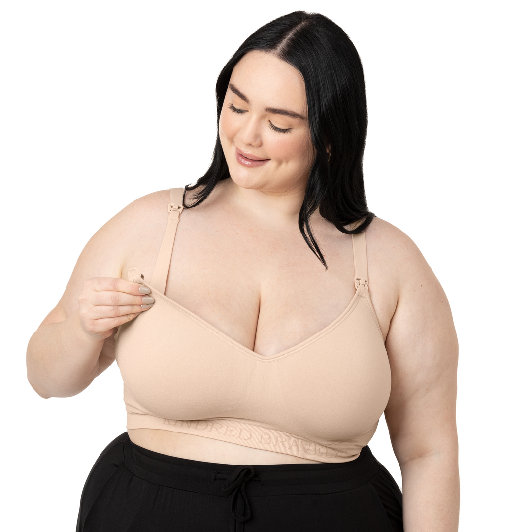 Black Busty Sublime® Contour Nursing & Maternity Bra  fixed padding