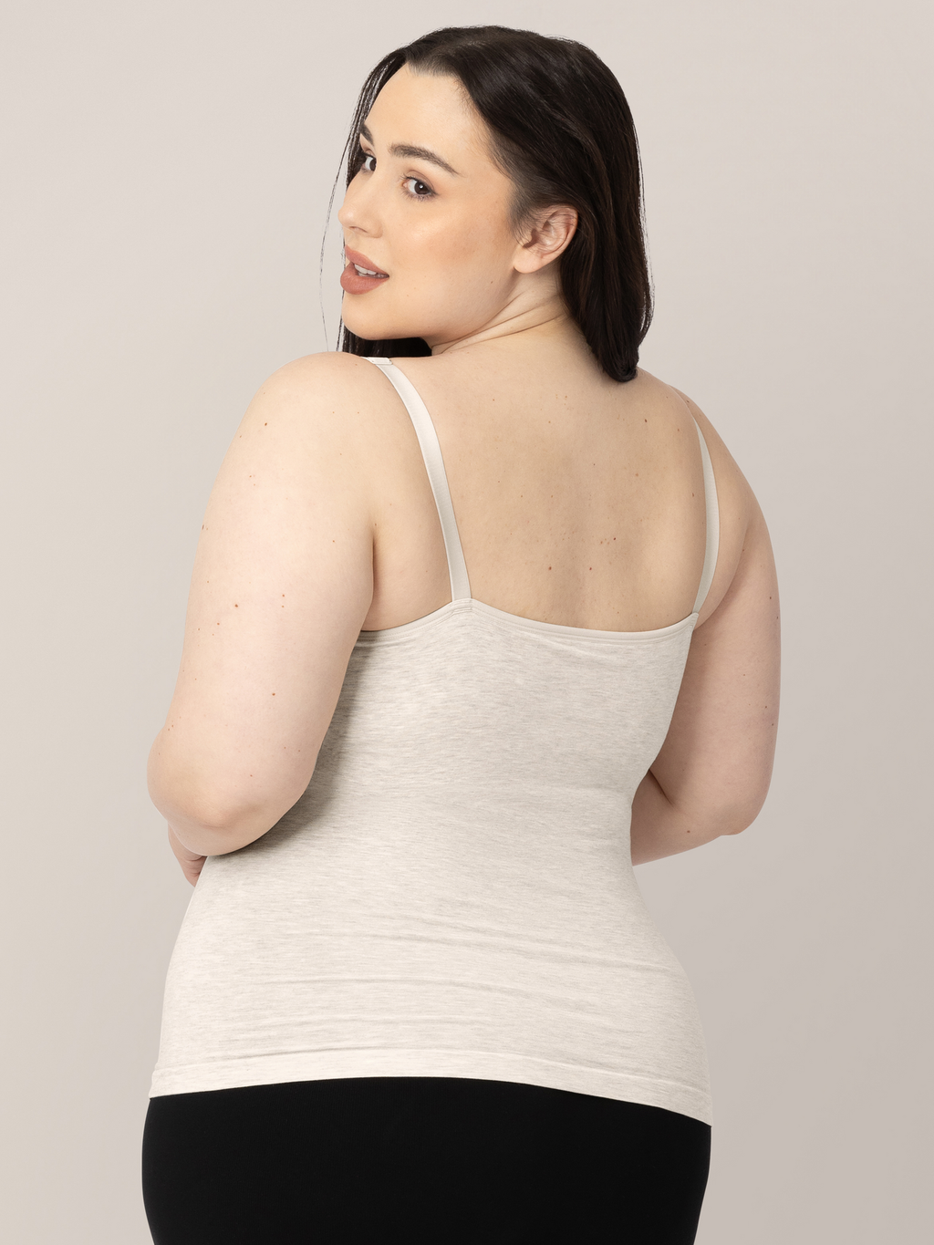 Sublime® Bamboo Maternity & Nursing Camisole Oatmeal
