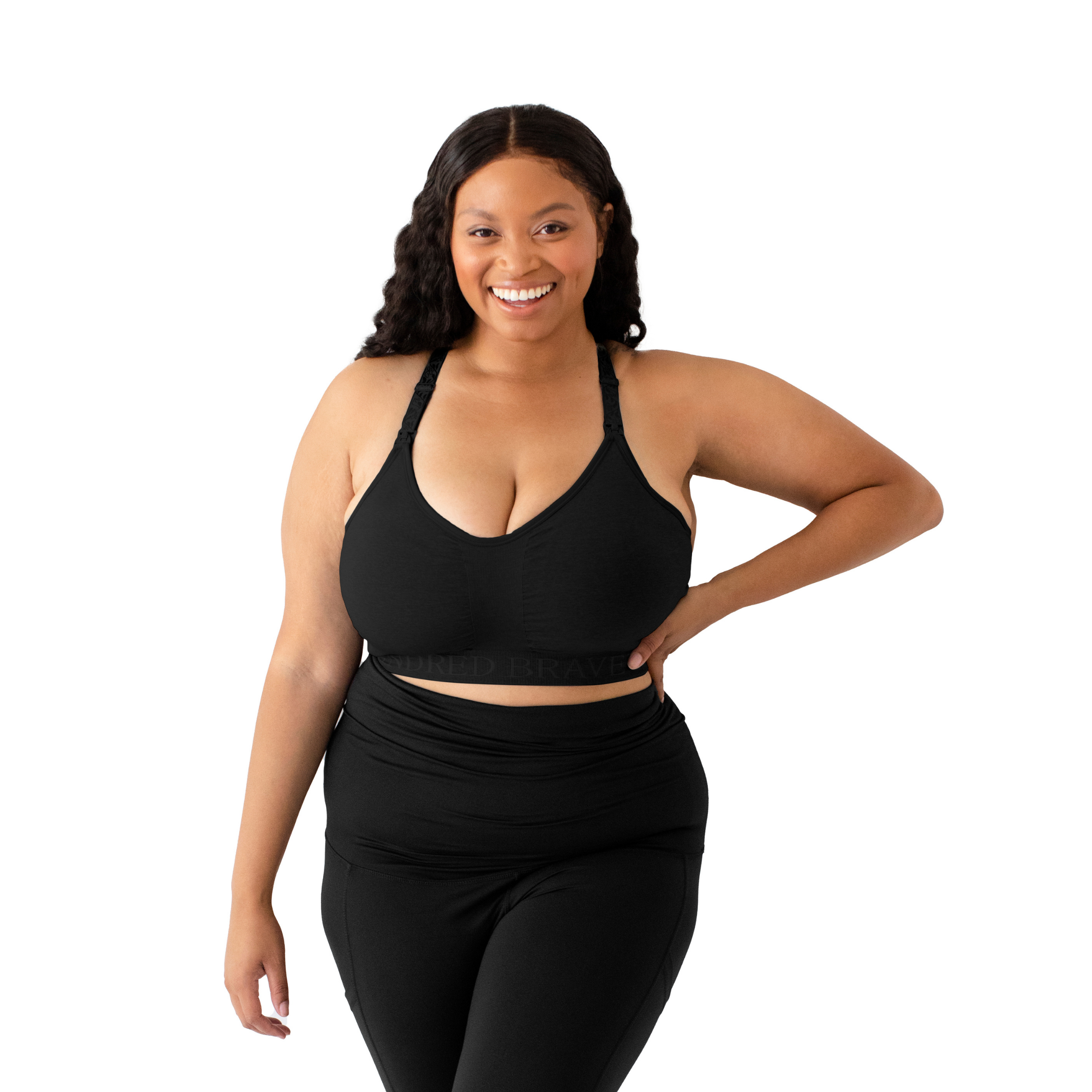 Grey Heather Busty Sublime® Low Impact Nursing & Maternity Sports Bra