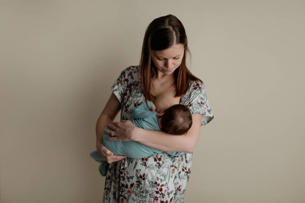 Floral Labor ~ Delivery ~ Nursing Gown