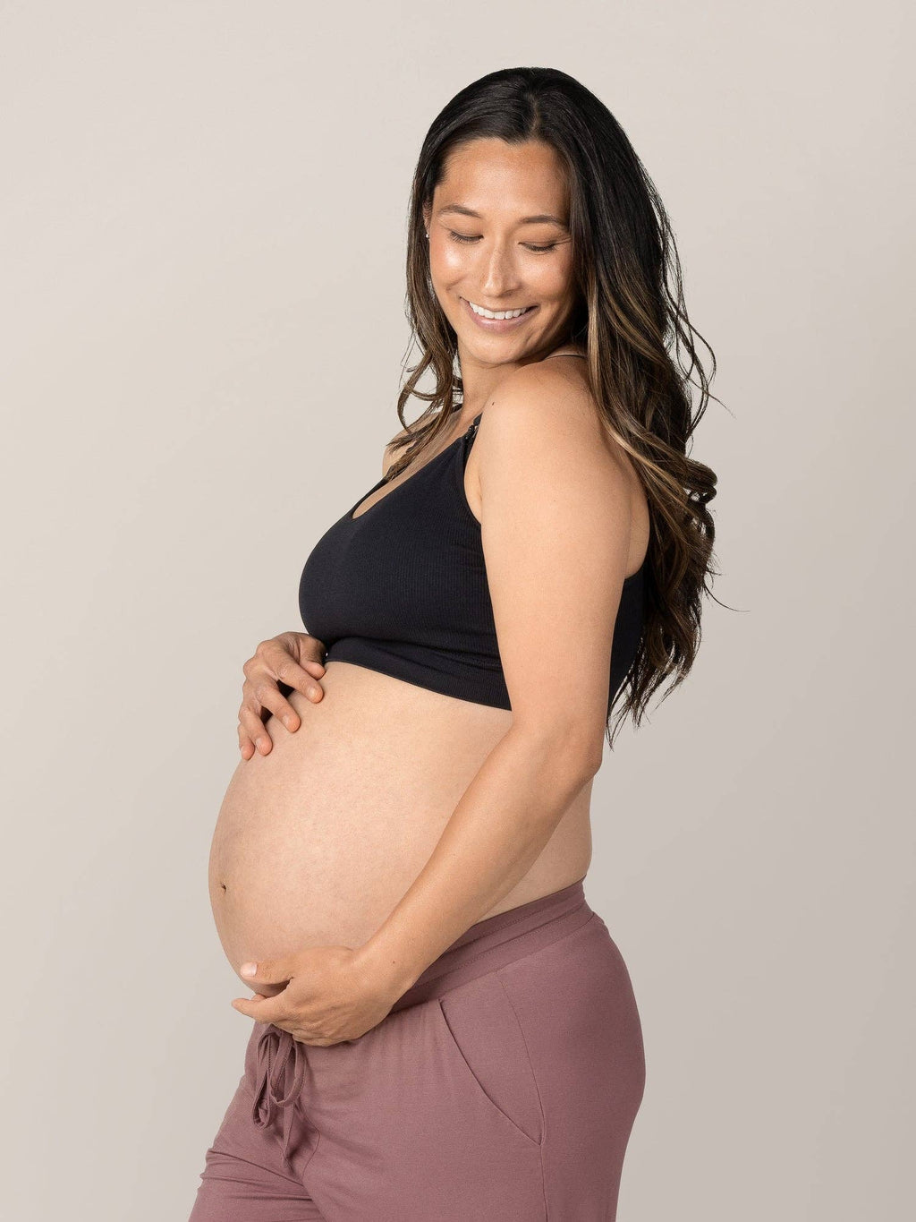 Mia Maternity & Nursing  Bra Black Busty