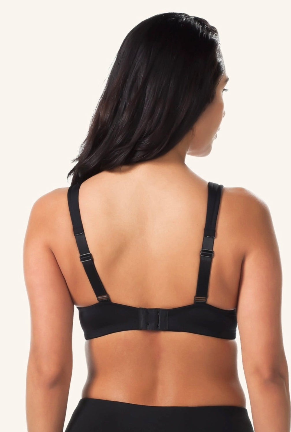 Black T-Shirt Nursing Bra