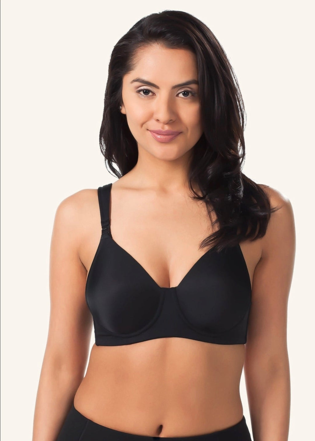 Black T-Shirt Nursing Bra