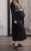 Black Maxi Skirt S-3XL