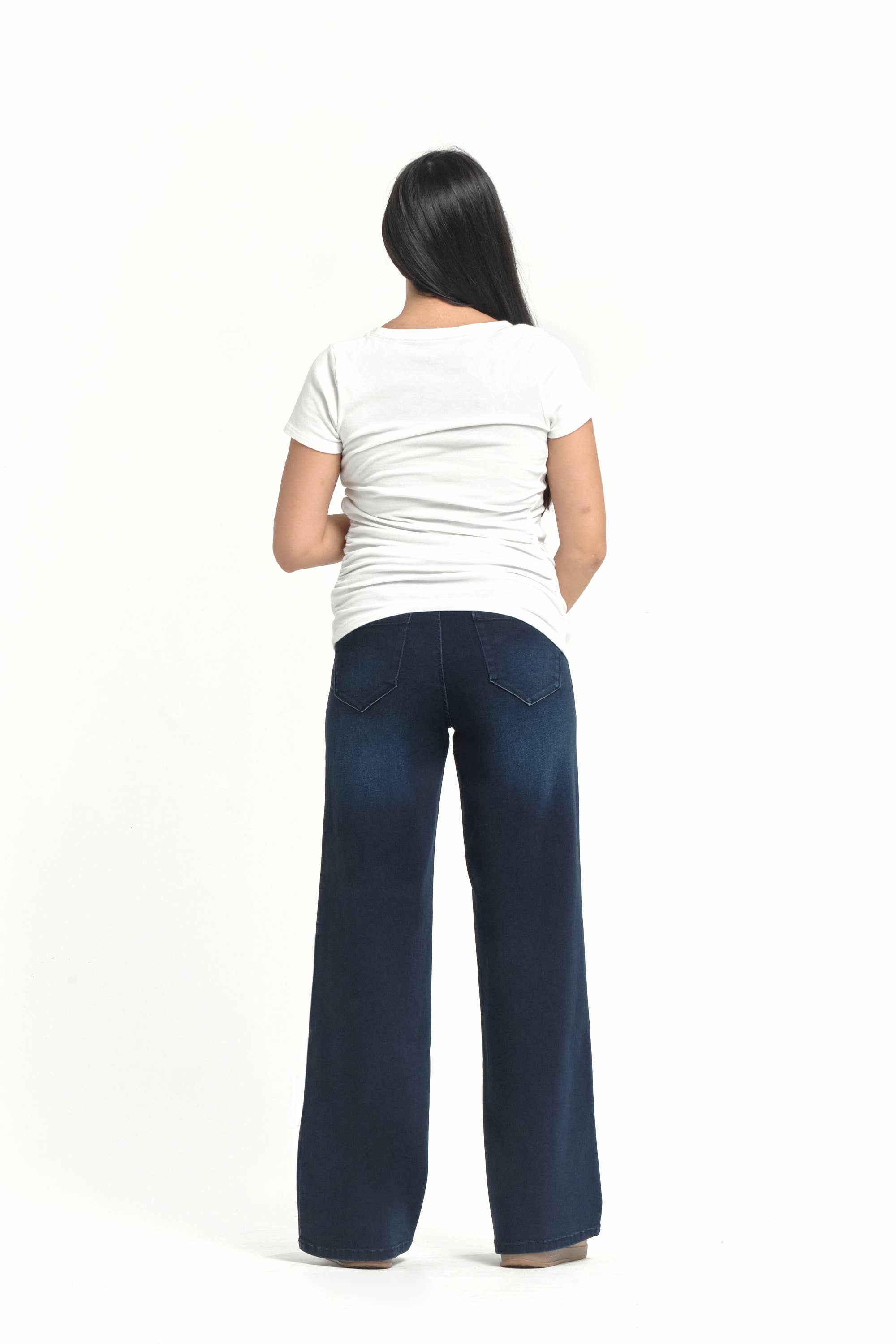 1822 DENIM  32" Better Butter Wide Leg Jean in Yanique