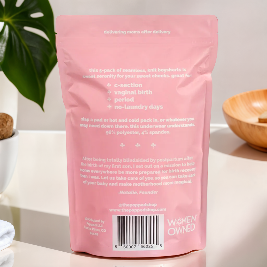 Disposable Postpartum Underwear (5 pack)