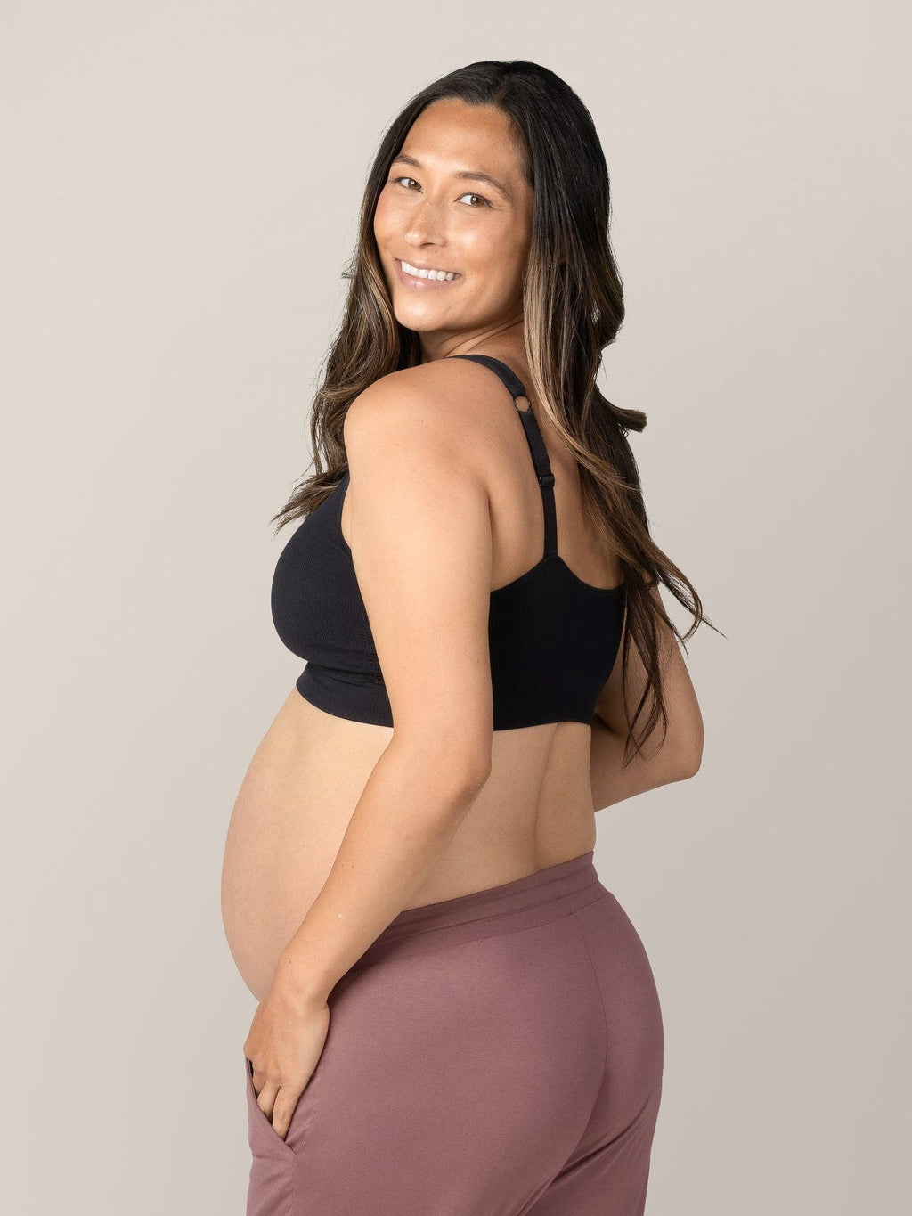 Mia Maternity & Nursing  Bra Black Busty