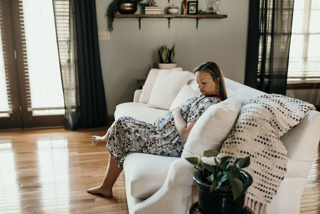 Floral Labor ~ Delivery ~ Nursing Gown