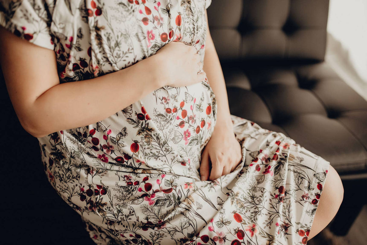 Floral Labor ~ Delivery ~ Nursing Gown