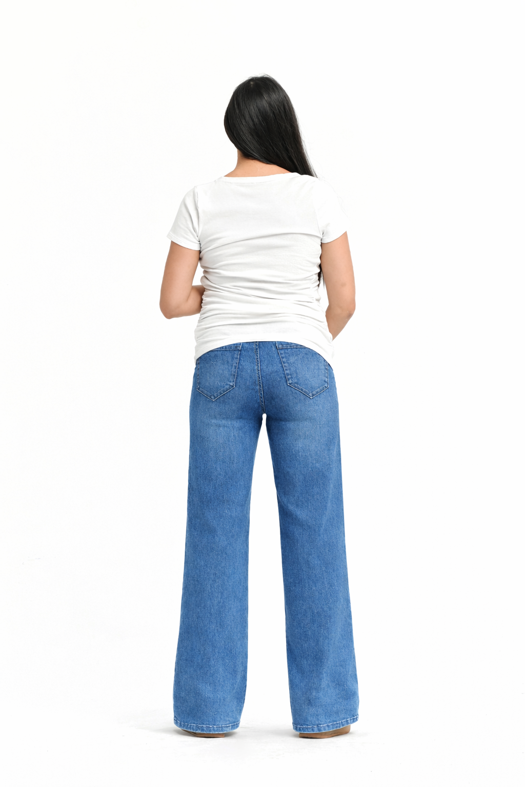 1822 DENIM 32" Better Butter Wide Leg Jean in Khari