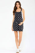 Polka Dot Patch Pocket Romper