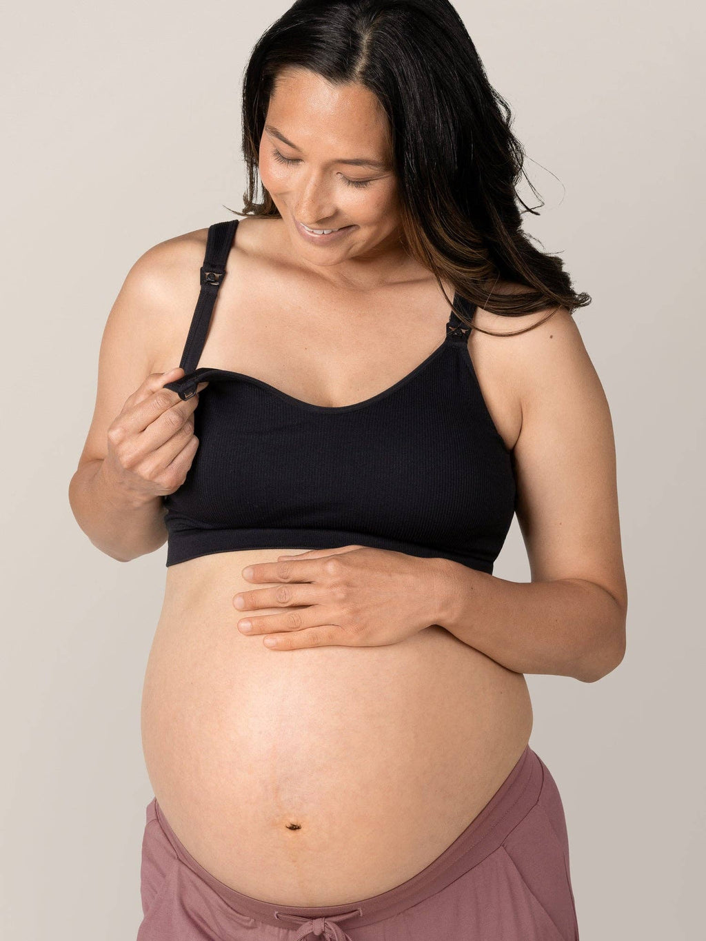Mia Maternity & Nursing  Bra Black Busty