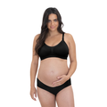 Black Hipster Grow with Me Maternity & Postpartum Panty
