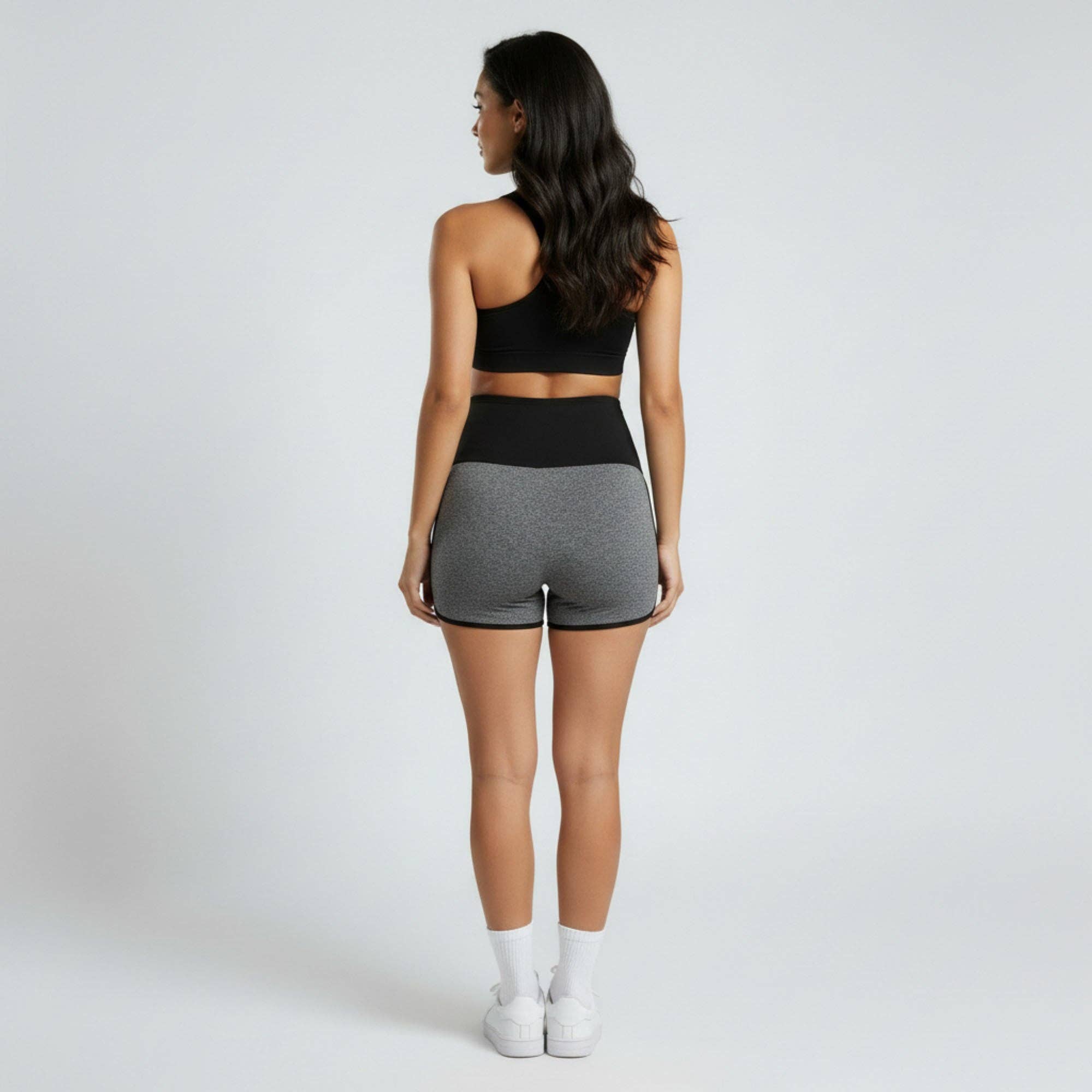 Heather Grey Athletic Shorts
