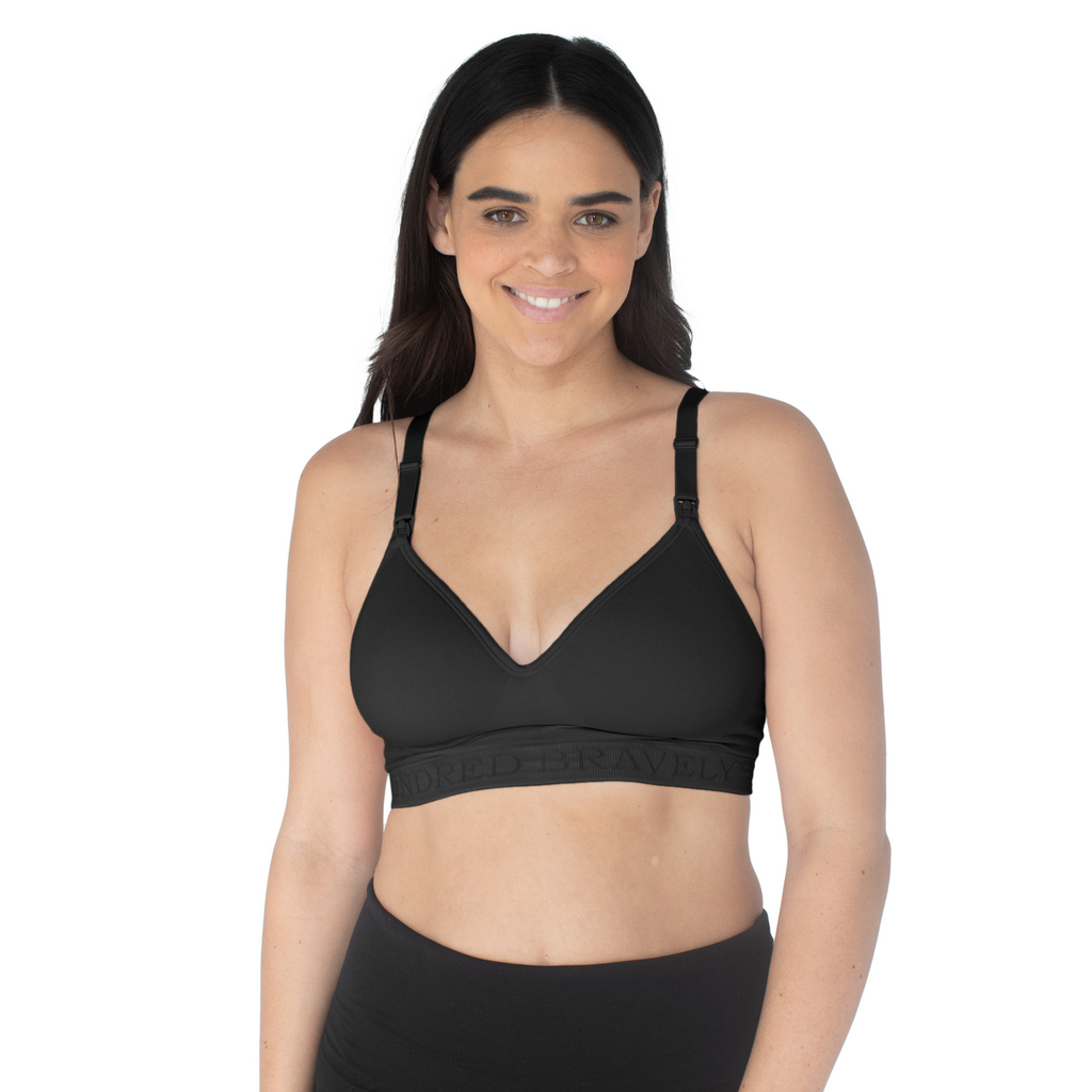 Black Busty Sublime® Contour Nursing & Maternity Bra  fixed padding