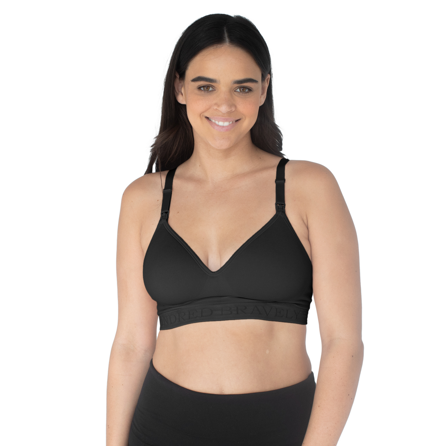 Black Busty Sublime® Contour Nursing & Maternity Bra  fixed padding