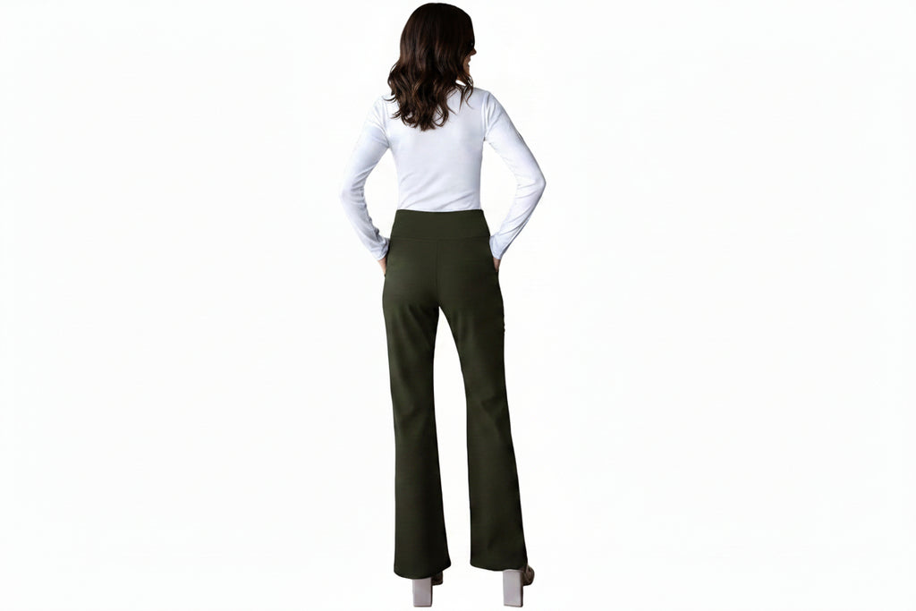 Olive Dressy Under Belly Transition Pants S-XXXL