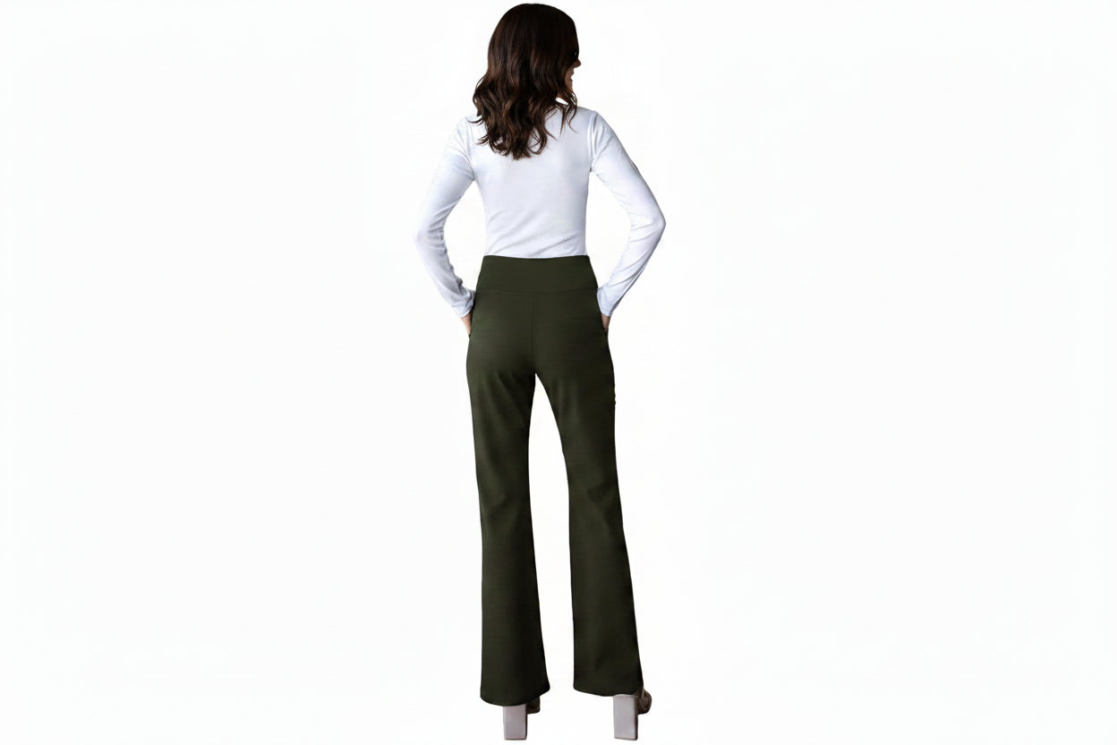 Olive Dressy Under Belly Transition Pants S-XXXL